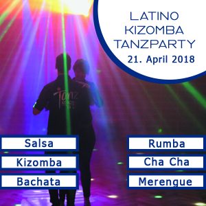 Werbebild für Latino-Kizomba-Party